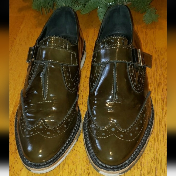 Miista Patent Leather Oxford Loafers - Picture 3 of 8